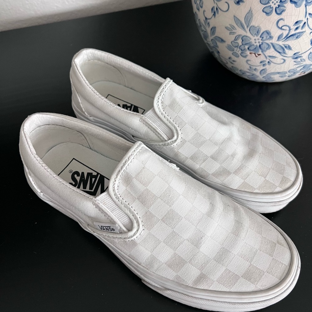 Vans Classic White Slip-On Shoes